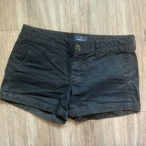 Black American Eagle Shorts, size 6
